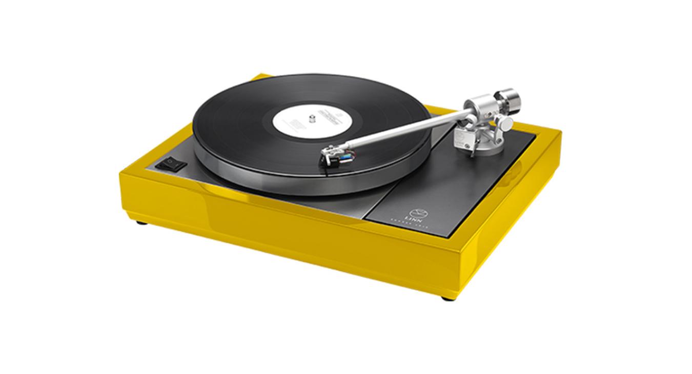 Linn LP12 in yellow