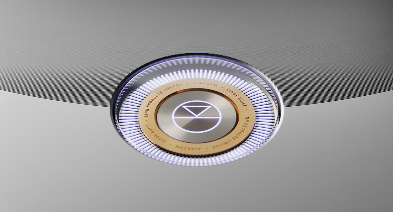 A Klimax Solo 800 Linn dial on the silver version