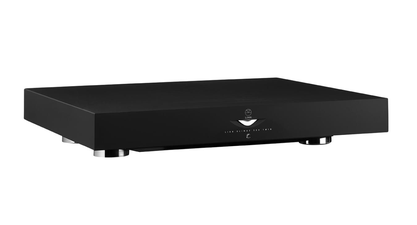 Linn Klimax Twin Amplifier front angled view